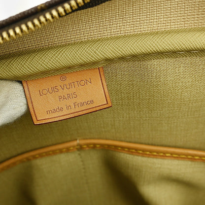 Louis Vuitton Deauville Handbag Monogram Canvas, BROWN, CANVAS, Handbag