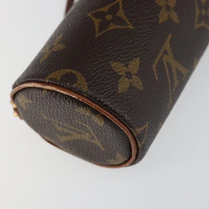 Louis Vuitton Papillon Pochette Monogram Canvas, BROWN, CANVAS, Clutche & pouche