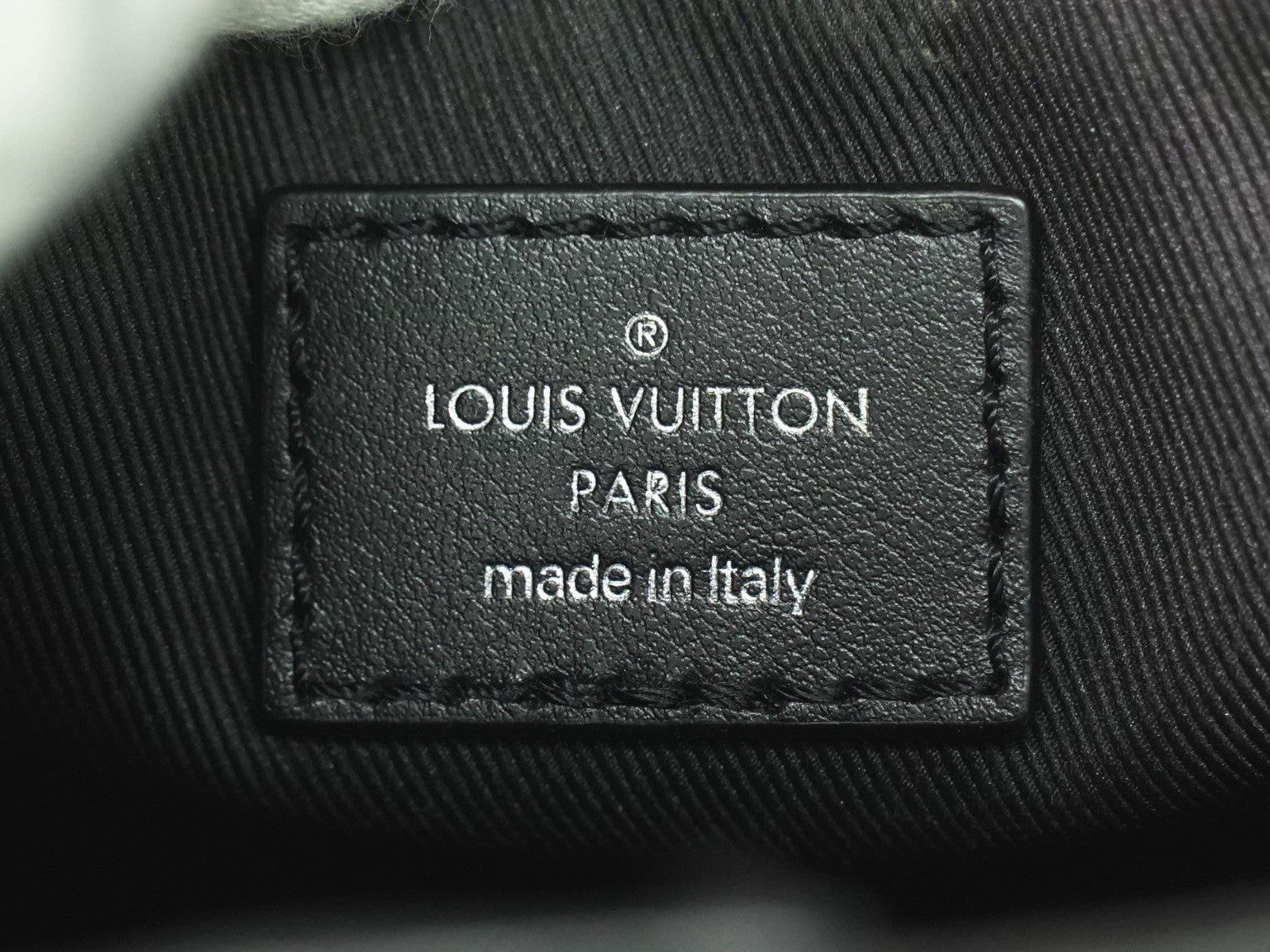 Louis Vuitton Sac Plat Fold Bag Epi Leather, BLACK, LEATHER, Handbag