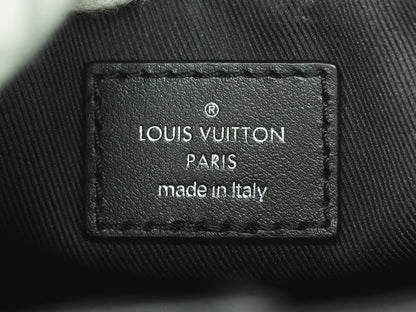 Louis Vuitton Sac Plat Fold Bag Epi Leather, BLACK, LEATHER, Handbag