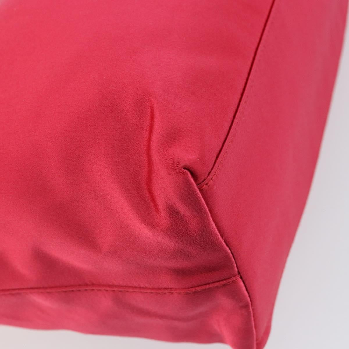 Prada Vintage Handbag Satin, Red, Satin, Handbag