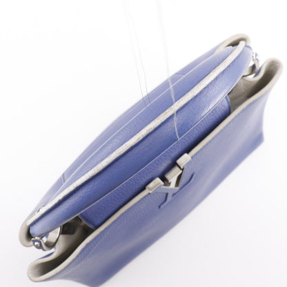 Louis Vuitton Capucines Bag Leather, BLUE, LEATHER, Handbag