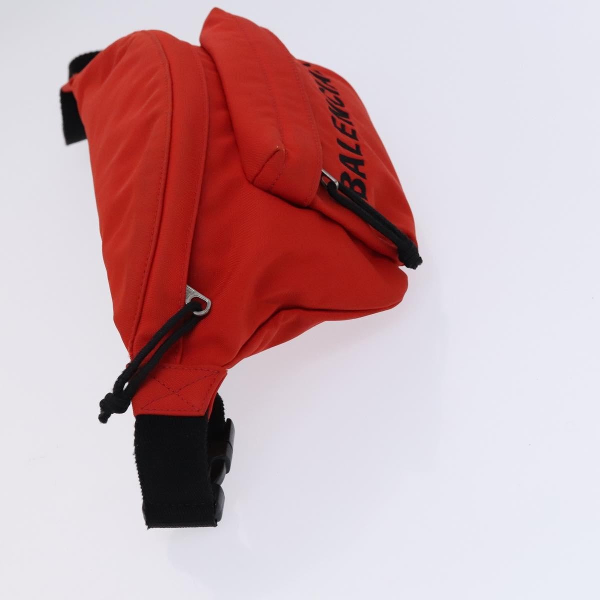 Balenciaga Wheel Belt Bag Nylon, RED, NYLON, Shoulder bag
