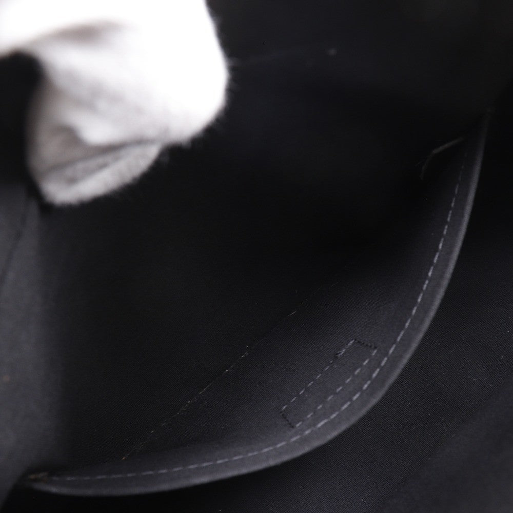 Louis Vuitton Mat Shelton Handbag Monogram Vernis, BLACK, CANVAS, Handbag