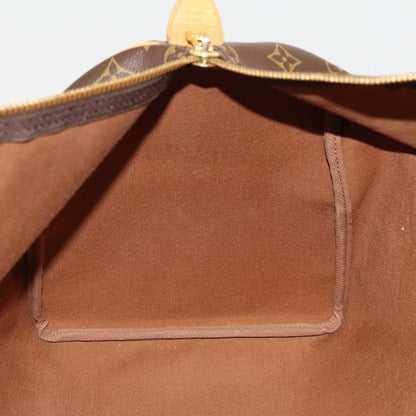 Louis Vuitton Keepall Bag Monogram Canvas, BROWN, CANVAS, Travel bag