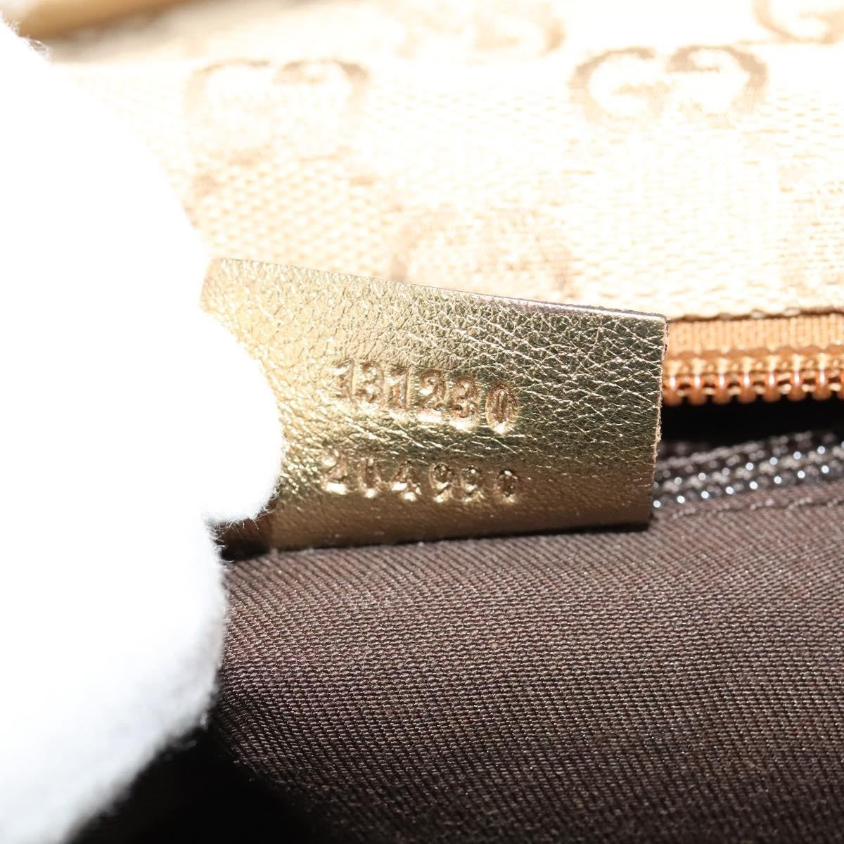 Gucci Web Zip Tote GG Canvas, Beige, Canvas, Tote Bag