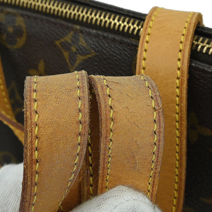 Louis Vuitton Cabas Mezzo Monogram Canvas, BROWN, CANVAS, Tote bag