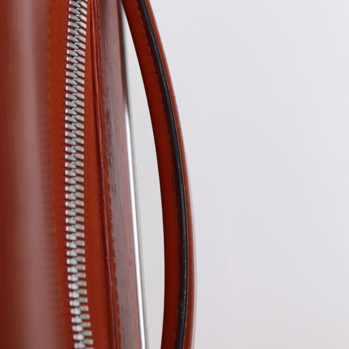 Louis Vuitton Horizon Luggage Epi Leather, ORANGE, LEATHER, Travel bag