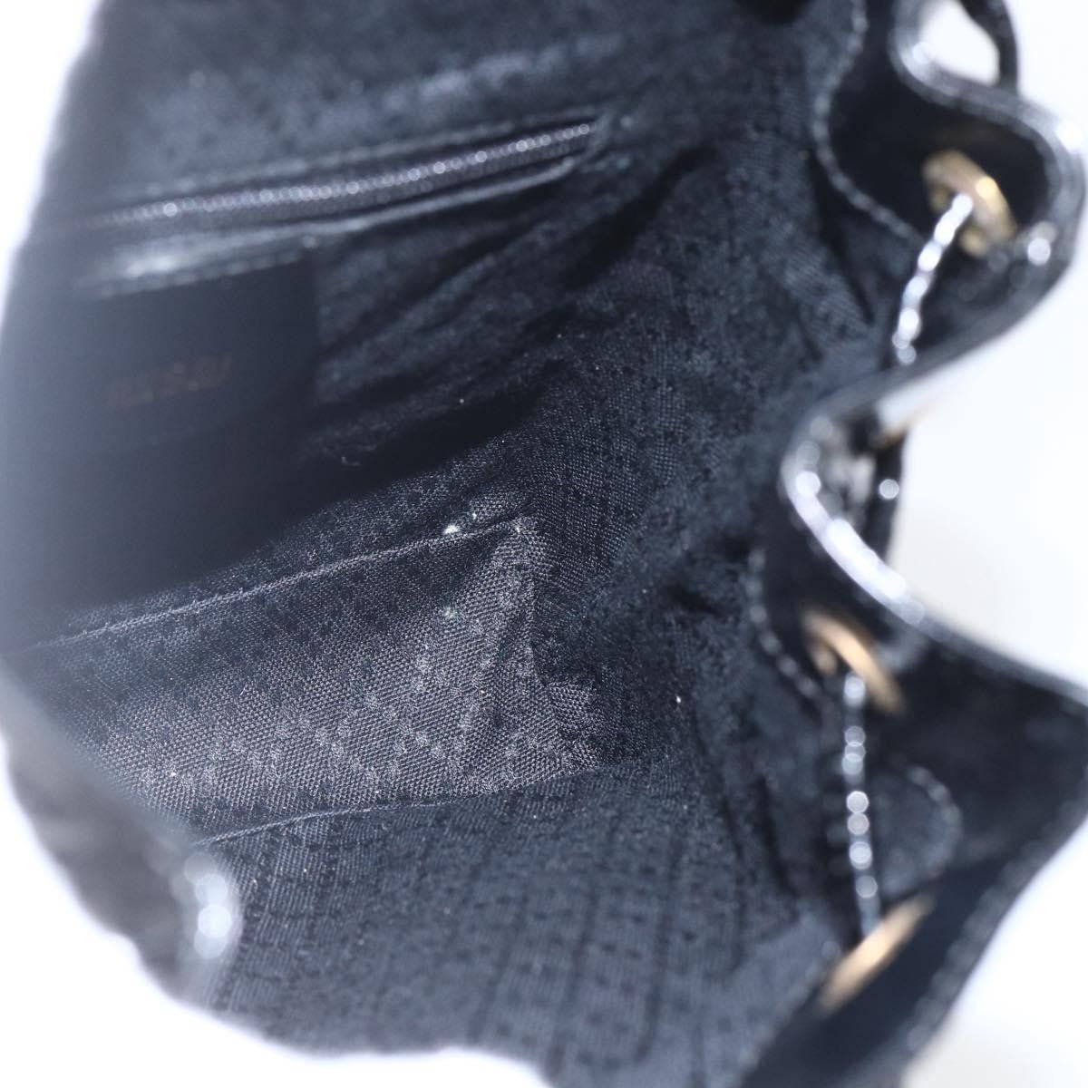 Gucci Vintage Bamboo Backpack Patent, BLACK, PATENT_LEATHER, Backpack