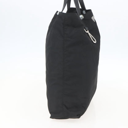 Prada Vintage Tote Tessuto, Black, Nylon, Tote Bag
