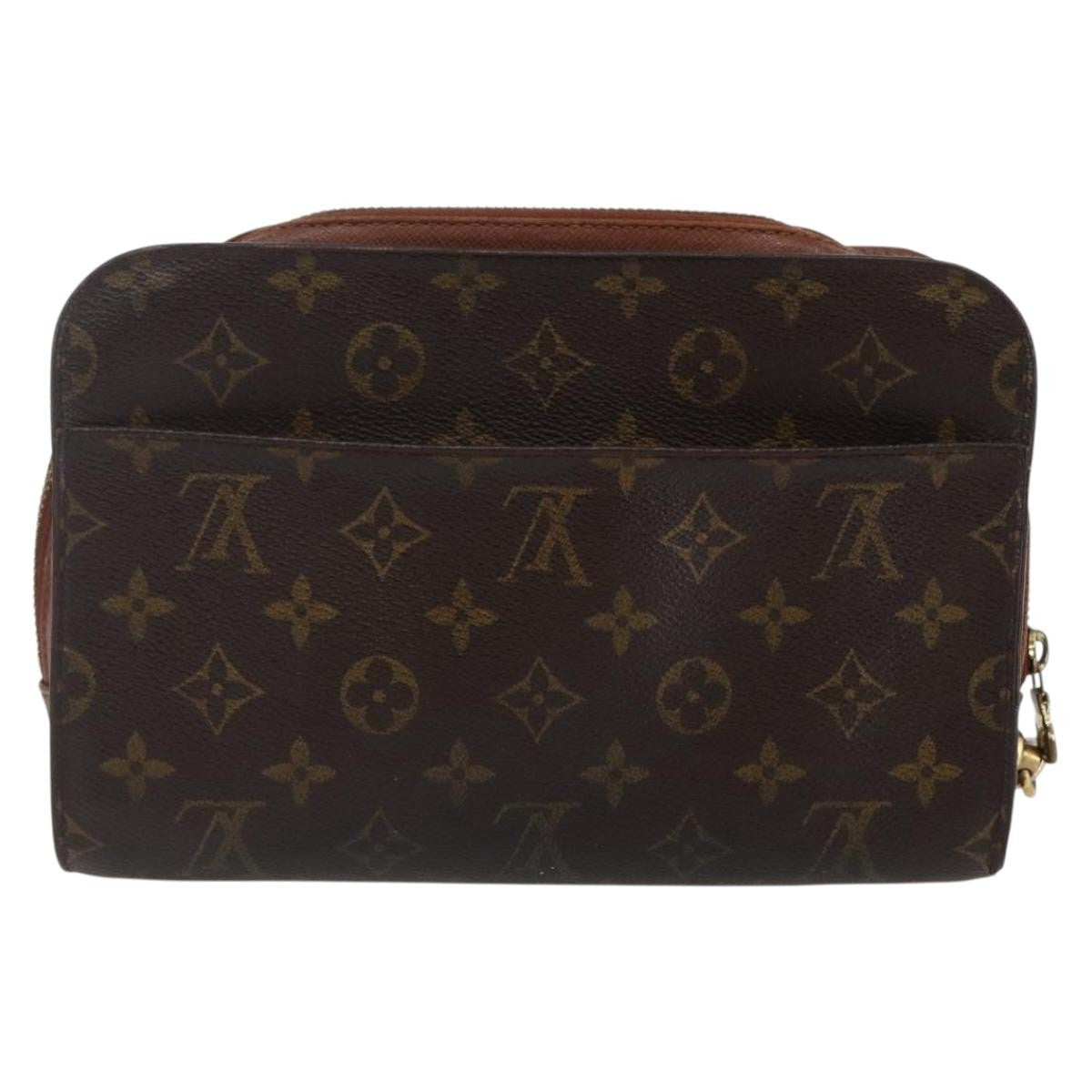 Louis Vuitton Pochette Orsay Monogram Canvas, BROWN, CANVAS, Clutche & pouche
