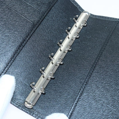 Louis Vuitton Agenda Cover Epi Leather, BLACK, LEATHER, Toiletry Case
