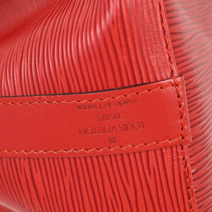 Louis Vuitton Noe Handbag Epi Leather, RED, LEATHER, Shoulder bag