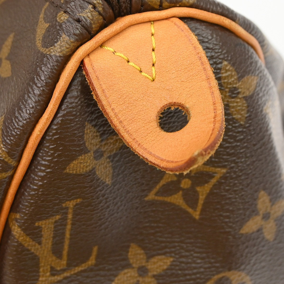 Louis Vuitton Speedy Handbag Monogram Canvas, Brown, Canvas, Handbag
