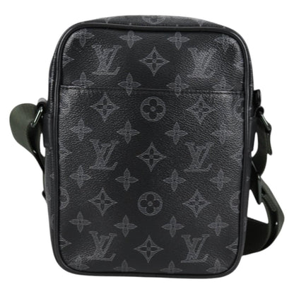 Louis Vuitton Danube Handbag Limited Edition Vivienne Monogram Eclipse, BLACK, CANVAS, Handbag