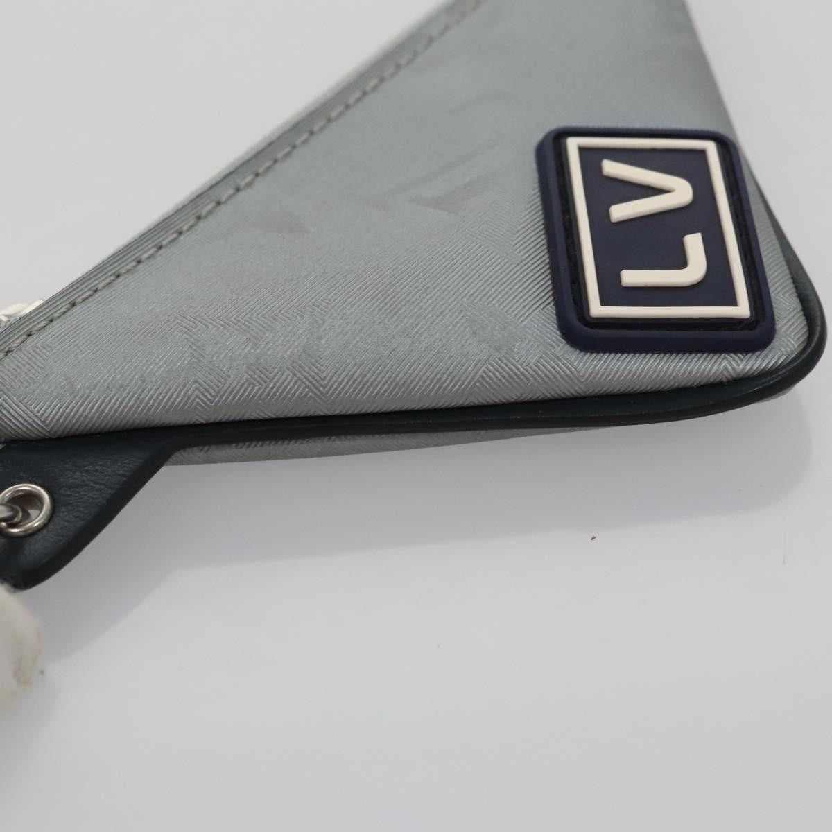 Louis Vuitton Porte cles satellite Canvas, Silver, Canvas, Charm