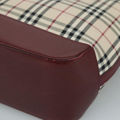 Burberry Nova Check Tote canvas check pattern, BEIGE, CANVAS, Tote bag