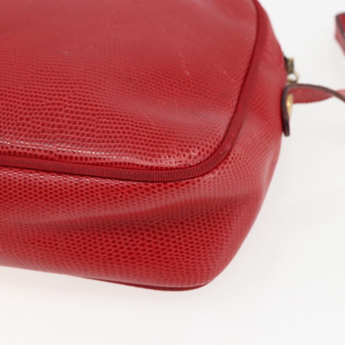 Salvatore Ferragamo Vara Bow camera Shoulder Bag Leather, RED, LEATHER, Shoulder bag