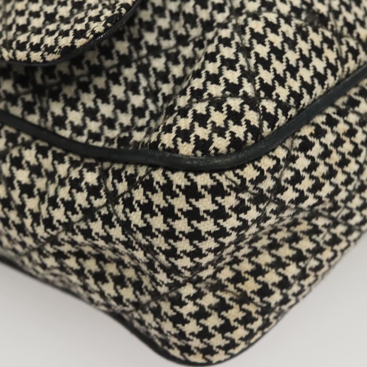 Chanel Vintage Front Pocket Camera Bag Canvas, White, Canvas, Shoulder Bag