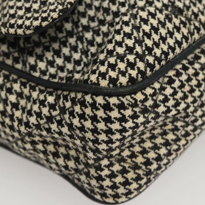 Chanel Vintage Front Pocket Camera Bag Canvas, White, Canvas, Shoulder Bag