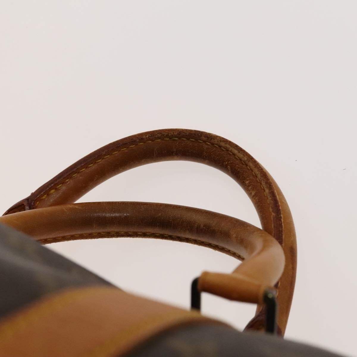 Louis Vuitton Keepall Bag Monogram Canvas, BROWN, CANVAS, Travel bag