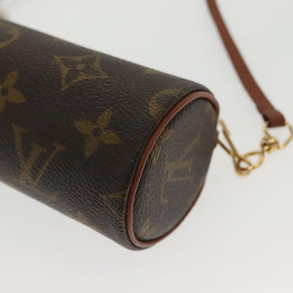 Louis Vuitton Papillon Pochette Monogram Canvas, BROWN, CANVAS, Handbag
