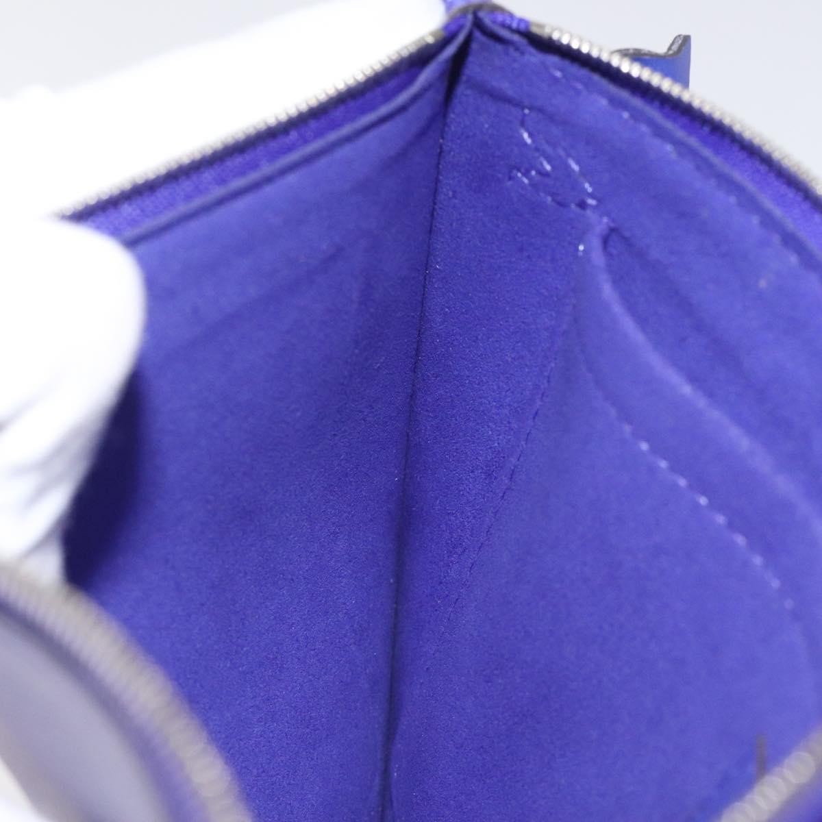 Louis Vuitton Neverfull Pochette Epi Leather, PURPLE, LEATHER, Tote bag