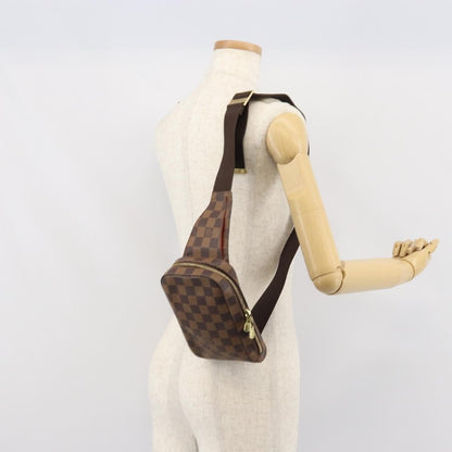 Louis Vuitton Geronimos Waist Bag Damier, BROWN, CANVAS, Shoulder bag