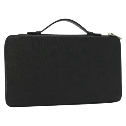 Celine Travel Organizer Leather, BLACK, LEATHER, Clutche & pouche