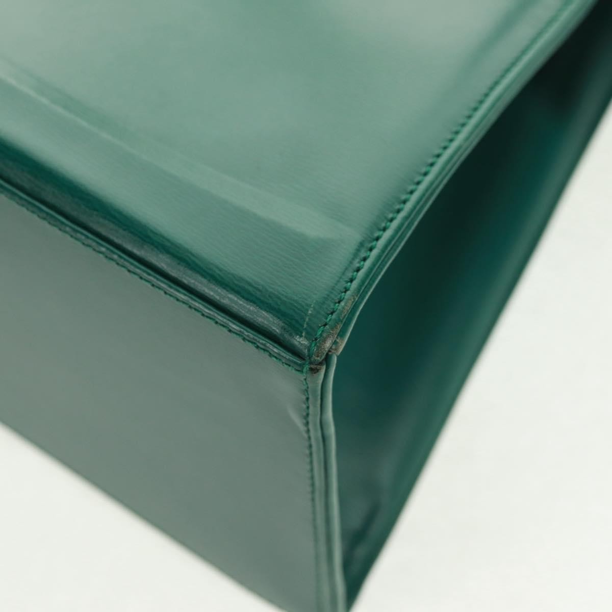 Christian Dior Vintage Handbag Leather, GREEN, LEATHER, Handbag