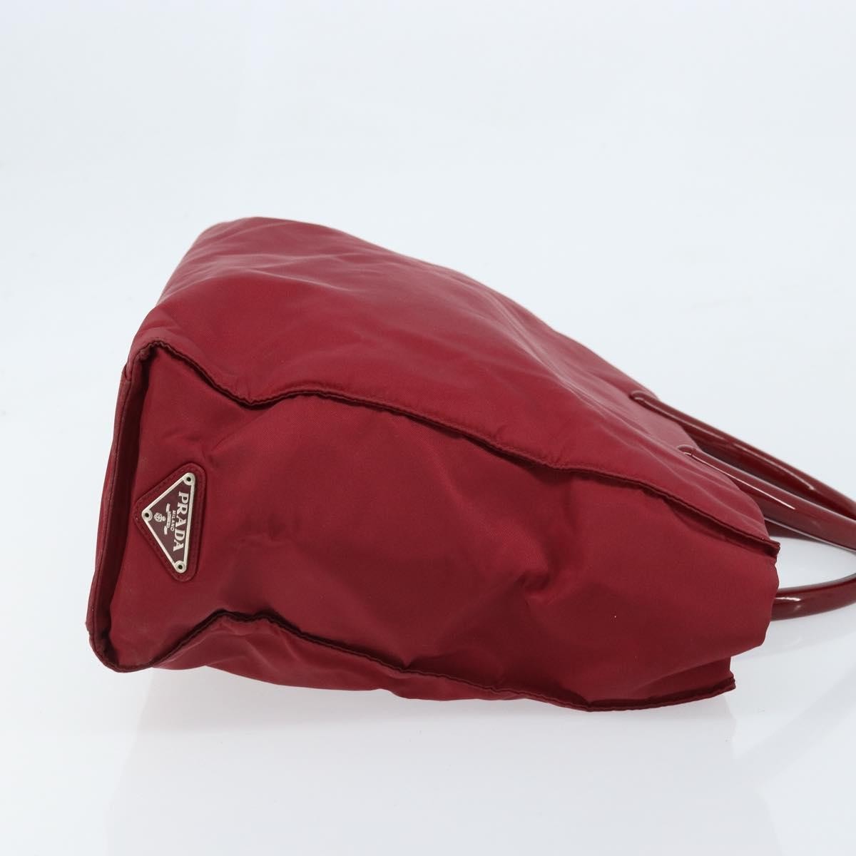 Prada Vintage Tote Tessuto, RED, NYLON, Tote bag