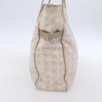 Chanel Travel Line Tote Nylon, BEIGE, NYLON, Tote bag