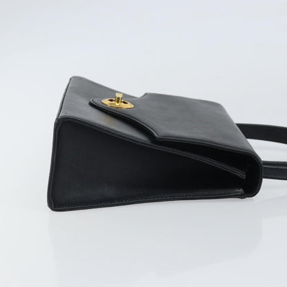 Givenchy Vintage Handbag Leather, BLACK, LEATHER, Handbag