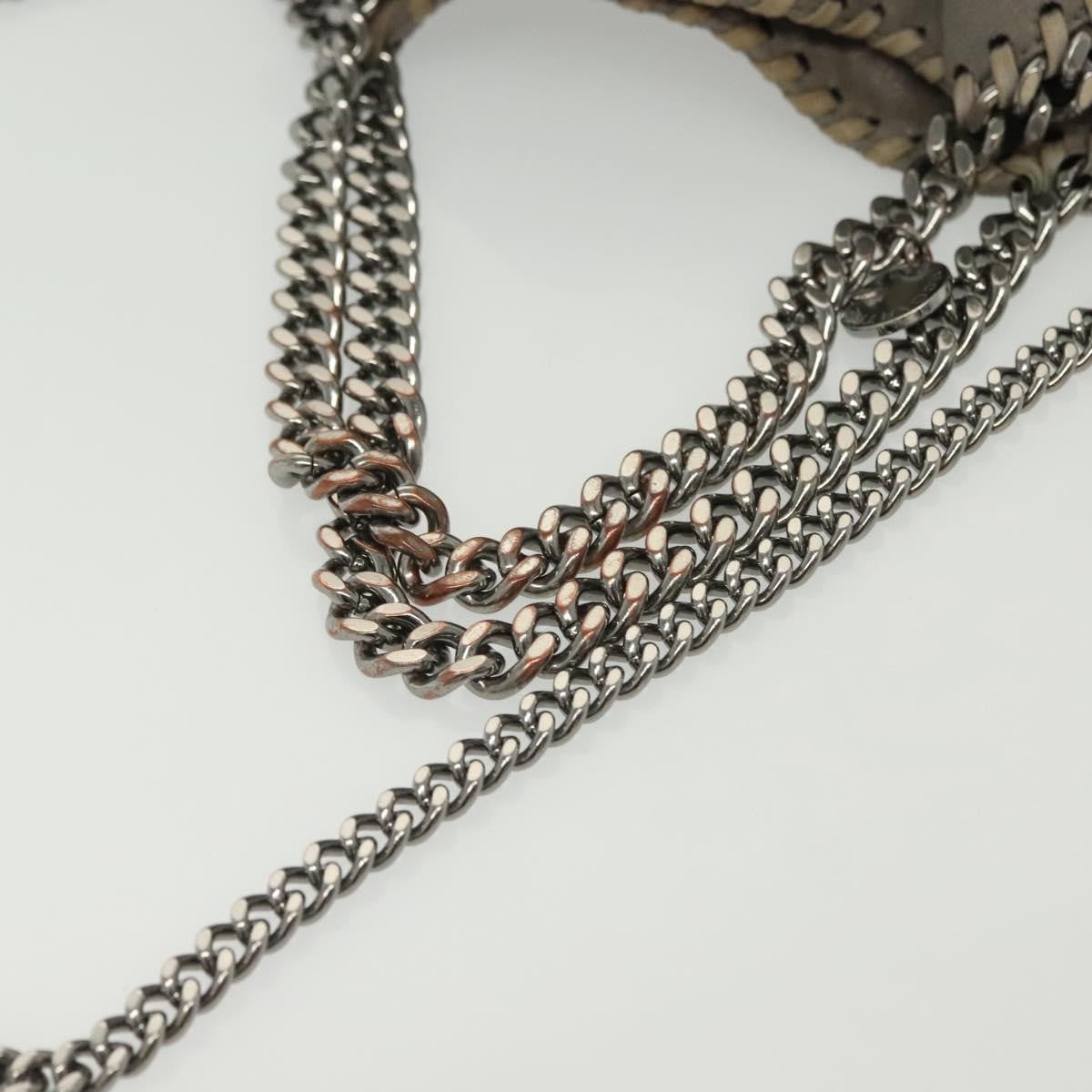 Stella McCartney Falabella Fold Over Crossbody Bag Suede, GRAY, SUEDE, Crossbody bag
