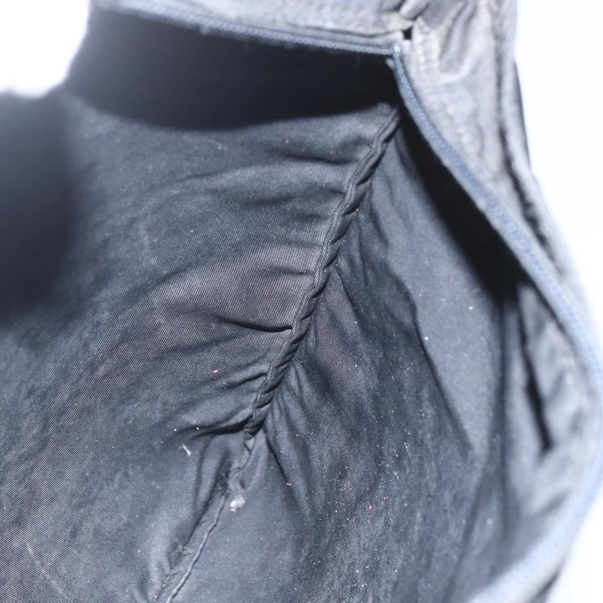 Prada Zip Top Messenger Bag Tessuto, BLACK, NYLON, Shoulder bag