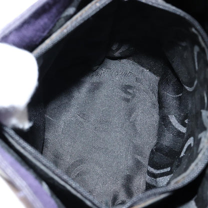 Salvatore Ferragamo Vara Bow Top Handle Bucket Bag Suede, PURPLE, SUEDE, Handbag
