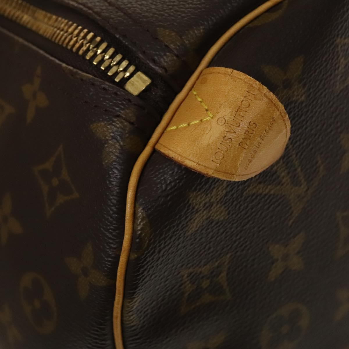 Louis Vuitton Keepall Bag Monogram Canvas, BROWN, CANVAS, Travel bag