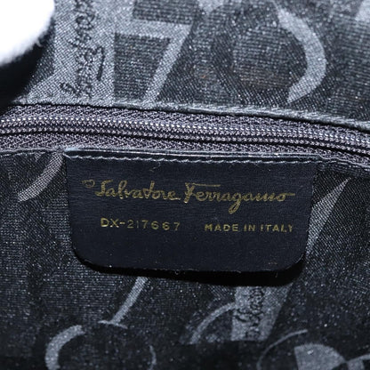 Salvatore Ferragamo Gancini Tote Patent leather, BLACK, PATENT_LEATHER, Tote bag