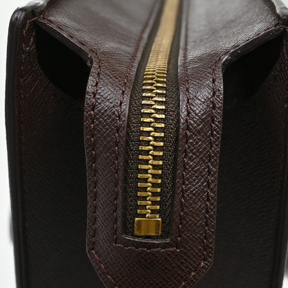 Louis Vuitton Venice Sac Plat Bag Damier, Brown, Canvas, Tote Bag