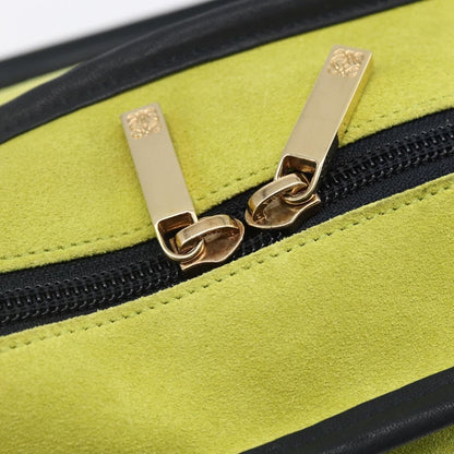 Loewe Amazona Bag Suede, YELLOW, SUEDE, Handbag