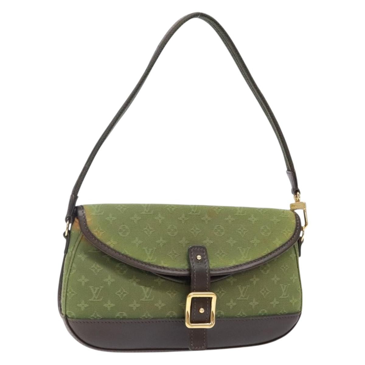 Louis Vuitton Marjorie Handbag Mini Lin, KHAKI, CANVAS, Handbag