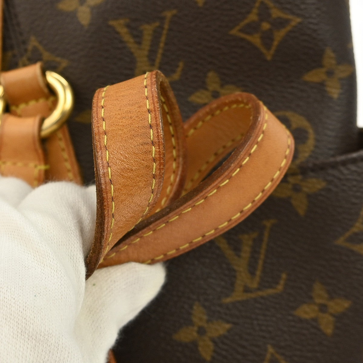 Louis Vuitton Totally Handbag Monogram Canvas, BROWN, CANVAS, Tote bag