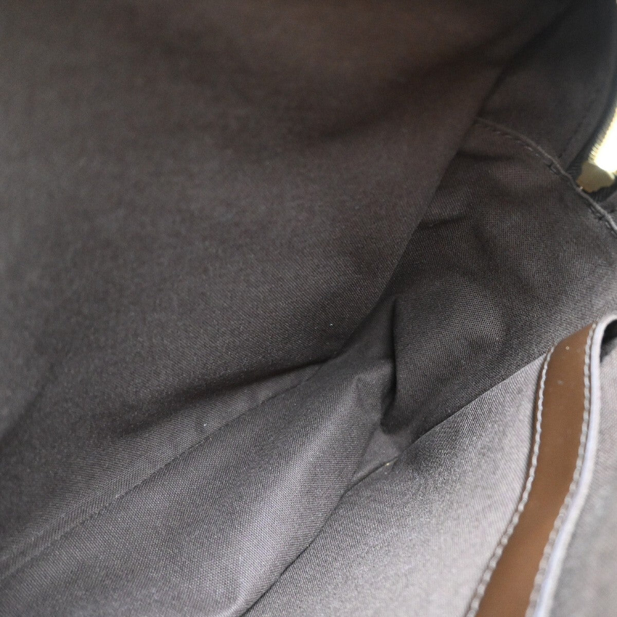 Louis Vuitton Naviglio Handbag Damier, BROWN, CANVAS, Shoulder bag