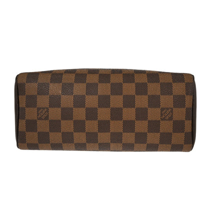 Louis Vuitton Brera Handbag Damier, BROWN, CANVAS, Handbag
