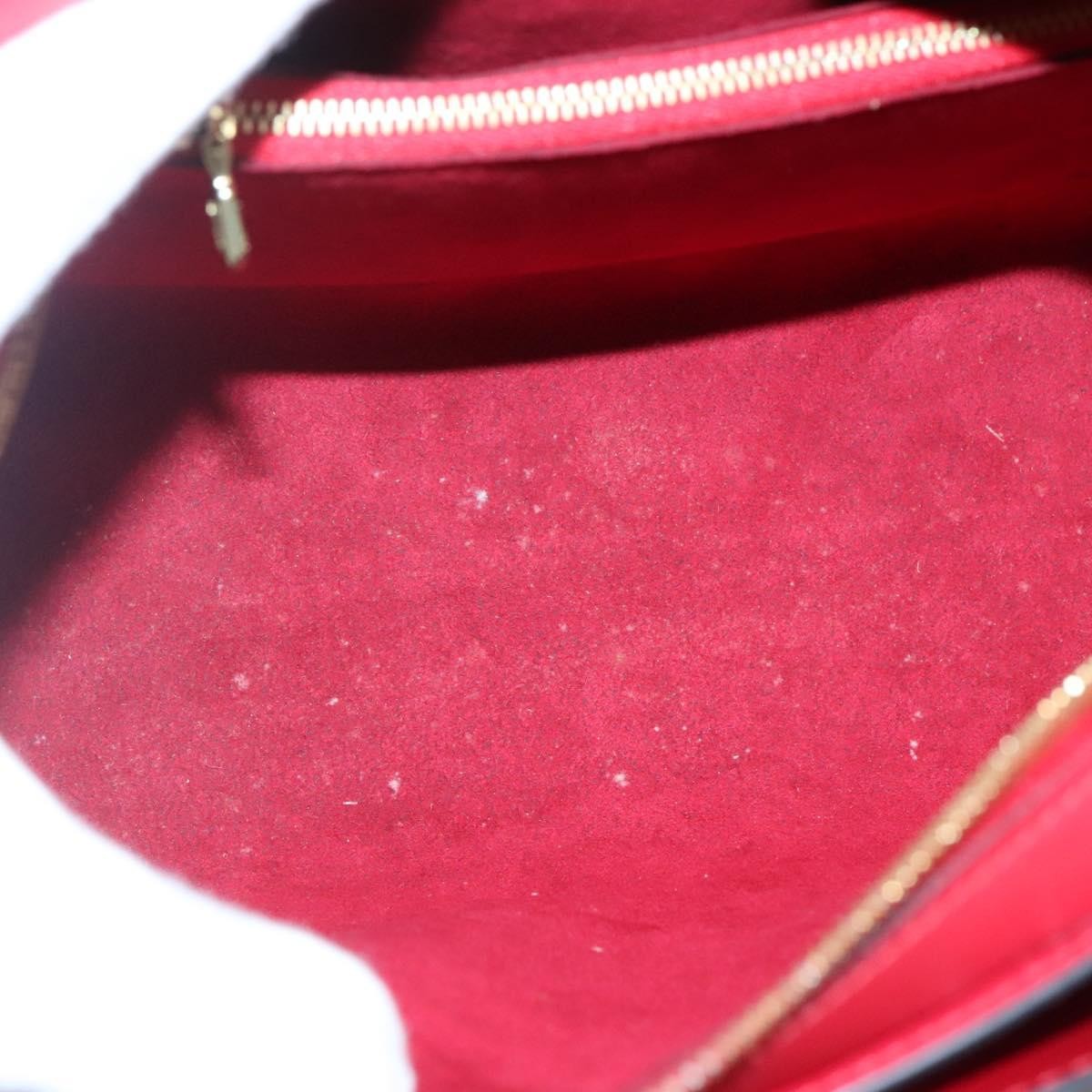 Louis Vuitton Pont Neuf Handbag Epi Leather, RED, LEATHER, Handbag