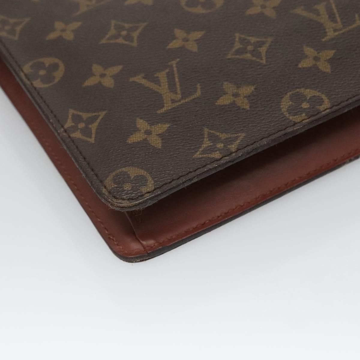 Louis Vuitton Pochette Homme Monogram Canvas, BROWN, CANVAS, Clutche & pouche