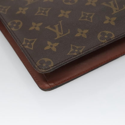 Louis Vuitton Pochette Homme Monogram Canvas, BROWN, CANVAS, Clutche & pouche