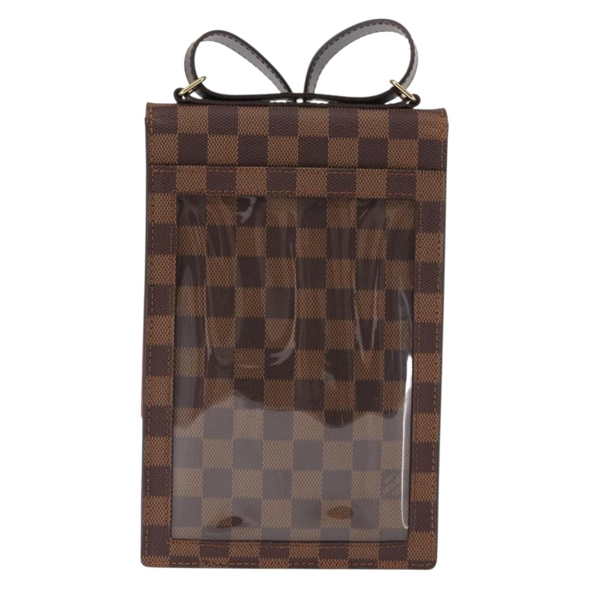 Louis Vuitton Portobello Messenger Damier, Brown, Canvas, Shoulder Bag