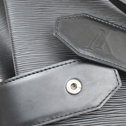 Louis Vuitton Vintage Sac d'Epaule Handbag Epi Leather, BLACK, LEATHER, Shoulder bag