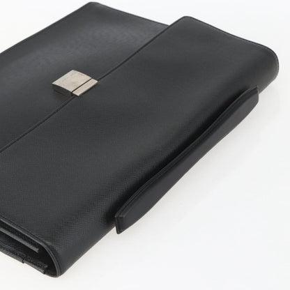 Louis Vuitton Porte-Documents Angara Briefcase Taiga Leather, GRAY, LEATHER, Briefcase